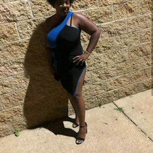 Boohoo Cut Out Bodycon Dress